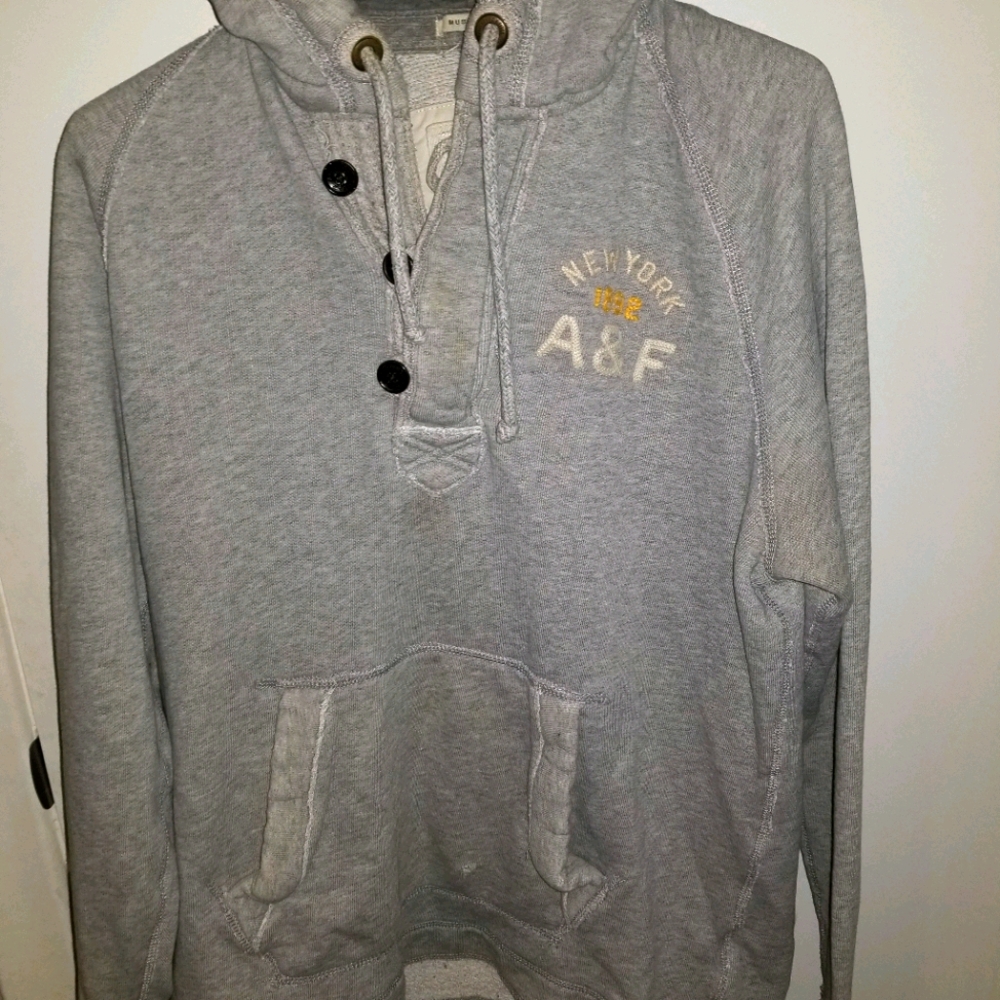 ABERCROMBIE AND FITCH HOODY SIZE LARGE SLIM FIT